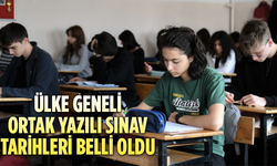 2025-2026 MEB Ortak Sınavları Ne Zaman Yapılacak? İşte O Tarihler