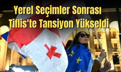 Gürcistan'da Seçim Gerilimi: Muhalefet Protestosu Tiflis'i Karıştırdı, Polis Müdahale Etti