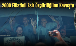 Özgürlüğüne Kavuşan Filistinliler Gazze ve Ramallah'ta Coşkuyla Karşılandı