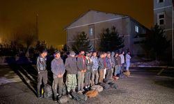 Bitlis'te 3 ayda 1192 düzensiz göçmen yakalandı