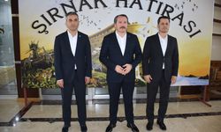 Memur-Sen Genel Başkanı Yalçın, Şırnak'ta basın mensuplarıyla bir araya geldi