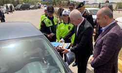 Gaziantep Valisi Gül, TAG Otoyolu'nda bayram öncesi trafik denetimlerine katıldı