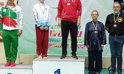 Avrupa Wushu Şampiyonası'nda altın madalya