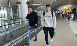Doğucan Haspolat ile Jens Stryger Larsen, Trabzonspor için İstanbul'da