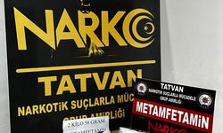 Bitlis'te 2 kilo 58 gram sentetik uyuşturucu ele geçirildi