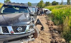 Tokat'ta otomobil ile kamyonetin çarpıştığı kazada 1 kişi öldü, 2 kişi yaralandı