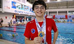 Serbest dalışta dünya şampiyonu Bilal Yalçın, büyüklerde de zirveyi hedefliyor: