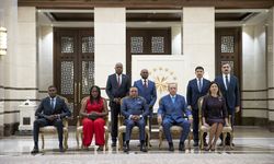 Kongo Cumhuriyeti'nin Ankara Büyükelçisi Ondele, Cumhurbaşkanı Erdoğan'a güven mektubu takdim etti