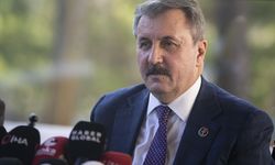 BBP Genel Başkanı Destici, Meclis'te gazetecilerle bir araya geldi: