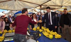 DP Lideri Gültekin Uysal, esnaf ziyaretinde bulundu