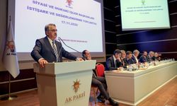 AK Parti'li Yazıcı, partinin il siyasi ve hukuki işler başkanlarıyla buluştu