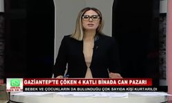 Depreme canlı yayında yakalandı