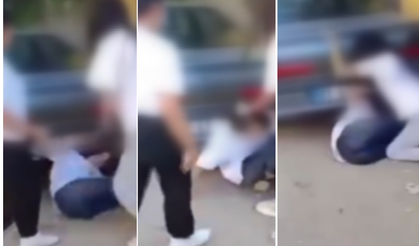 Adana'da 3 genç kız bir kızı tekme tokat dövüp video çekti!