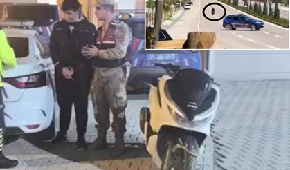Jandarmadan kaçan motosikletlinin Tiktok paylaşımına 28 bin lira ceza!
