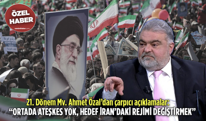21. Dönem Mv. Ahmet Özal’dan çarpıcı açıklamalar: “Ortada ateşkes yok, hedef İran’daki rejimi değiştirmek”