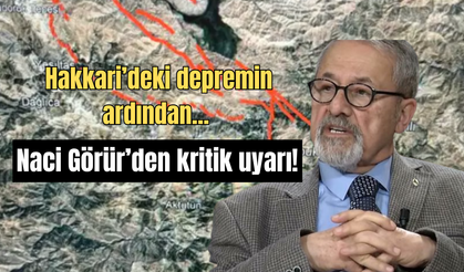 Hakkari'deki depremin ardından... Naci Görür'den kritik uyarı!