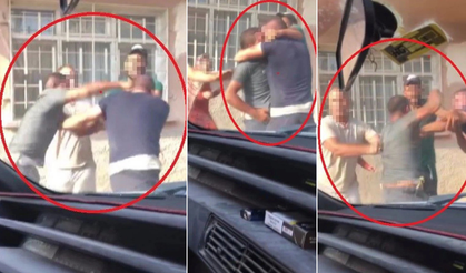Hatay'da Sokak Ortasında Tekmeli, Yumruklu Kavga!