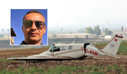 Adana’da Eğitim Uçağı Yere Çakıldı: Pilot ve Yolcu Hastaneye Kaldırıldı