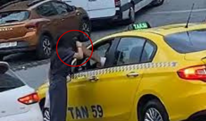 İstanbul'da Taksici Dehşeti: Yolunu Kapatan Genç Kızı Yumrukla Bayılttı!