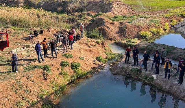 Şanlıurfa'da tahliye kanalına düşen çocuk boğuldu