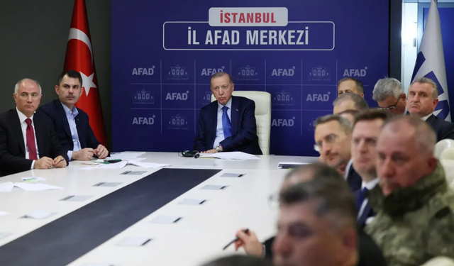 Cumhurbaşkanı Erdoğan'dan deprem açıklaması