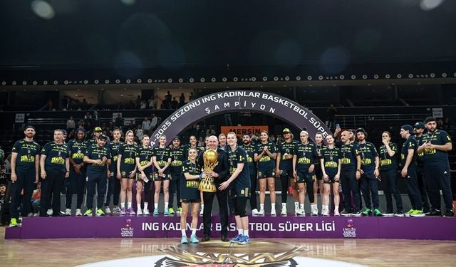 Fenerbahçe kadın basketbol takımı şampiyon!