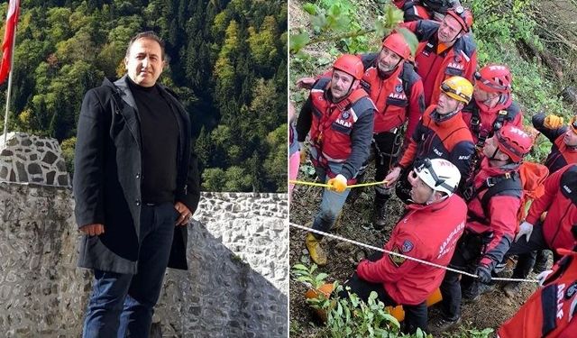 Kestiği ağacın altına kalan muhtardan acı haber