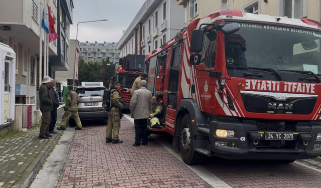 Avcılar'daki kız öğrenci yurdunda yangın