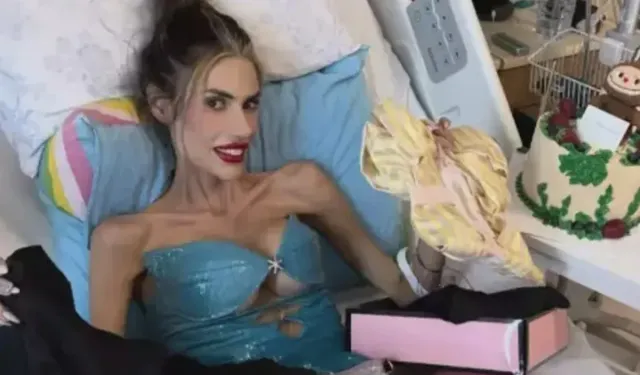 Anoreksiya tedavisi gören Nihal Candan, 30. yaş gününü hastanede kutladı
