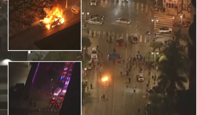 Los Angeles’ta protestolar büyüyor: 100'den fazla kişi gözaltına alındı