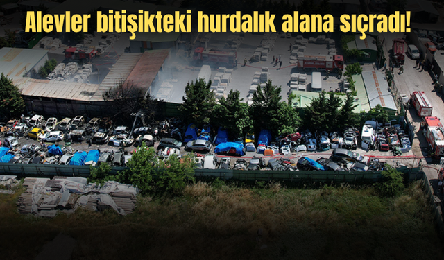 İstanbul’da korkutan yangın!