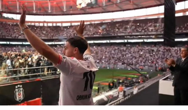 Beşiktaş, Orkun Kökçü İçin Tüpraş Stadyumu'nda İmza Töreni Düzenliyor!