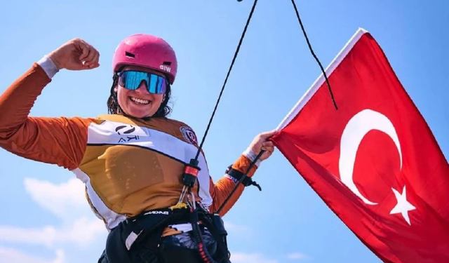 Milli sporcu Derin Atakan Avrupa'nın zirvesinde!
