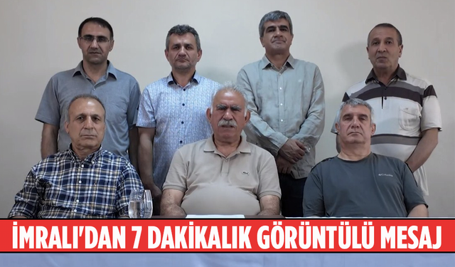 İmralı'dan terör örgütü PKK'ya bir kez daha silah bırakma çağrısı