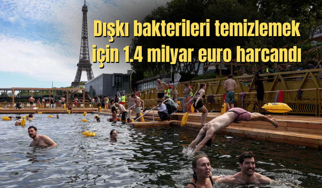 Paris'te 102 yıllık yasak sona erdi: Seine Nehri yüzmeye açıldı