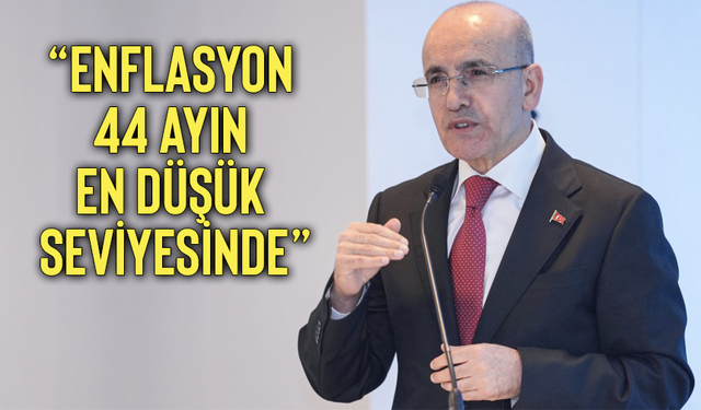 Bakan Şimşek’ten Enflasyon Açıklaması: 44 Ayın En Düşük Seviyesinde