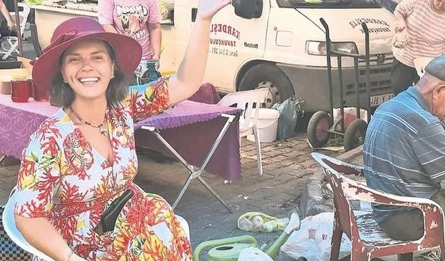 Ünlü oyuncu halk pazarına gitti! “İşte gerçek zenginlik bu”