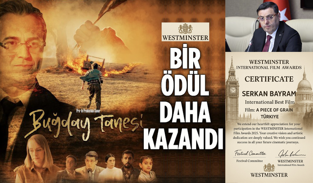 "Buğday Tanesi" Bir Ödül Daha Kazandı! İngiltere'de "En İyi Uluslararası Film" Ödülünü Aldı