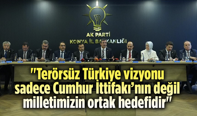 Cumhurbaşkanı Yardımcısı Yılmaz’dan “Terörsüz Türkiye” açıklaması: “Hayati Bir Önem Taşıyor”