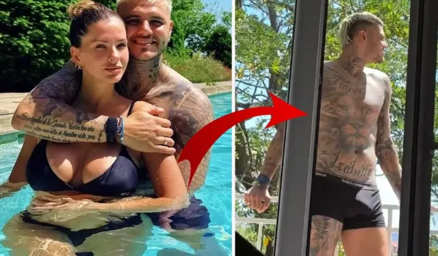China Suarez sınırları zorladı! Mauro Icardi’yi iç çamaşırıyla paylaştı