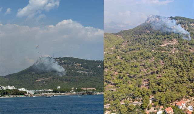 Antalya'da Orman Yangını Çıktı