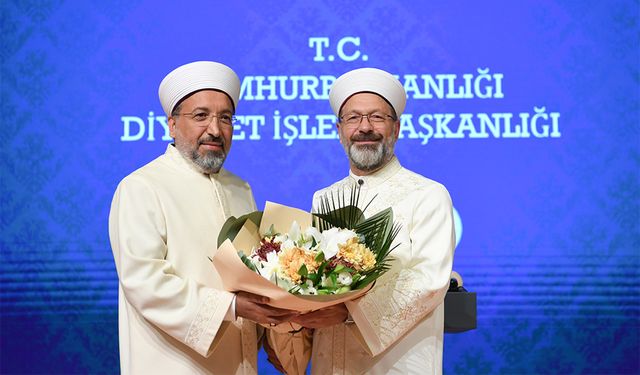 Diyanet İşleri Başkanlığı'nda Devir Teslim Töreni Yapıldı