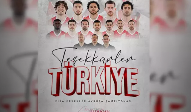Cumhurbaşkanı Erdoğan'dan 12 Dev Adam'a Tebrik