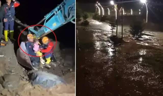 Karadeniz Alarmda! Rize’de Sel ve Heyelan Korku Dolu Anlar Yaşattı