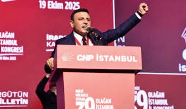 Özgür Çelik, Yeniden CHP İstanbul İl Başkanı Seçildi