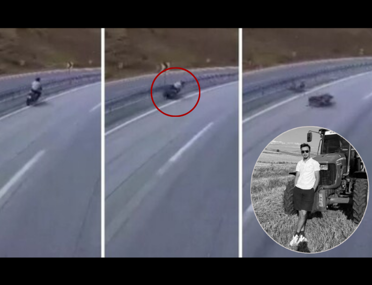 Yeni Aldığı Motosikletiyle Bariyerlere Çarpıp Can Verdi!