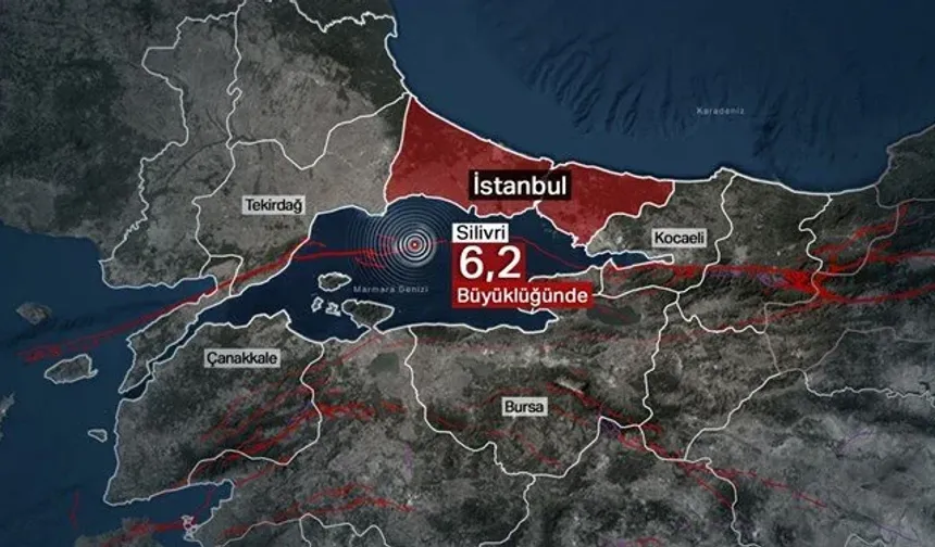 İstanbul deprem riski haritası 2025: Hangi ilçeler risk altında?