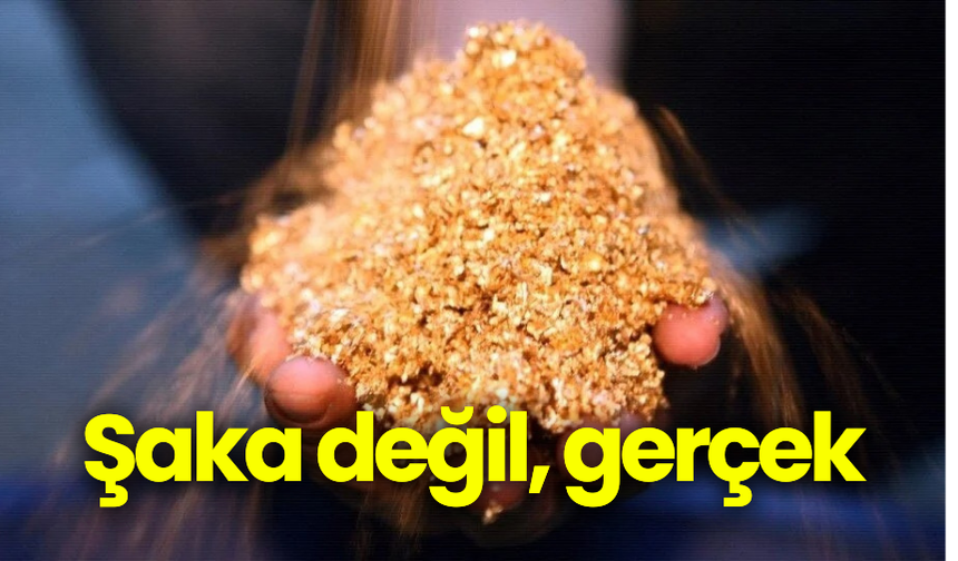 DÜNYANIN MERKEZİNDEN YÜZEYE ALTIN SIZIYOR!
