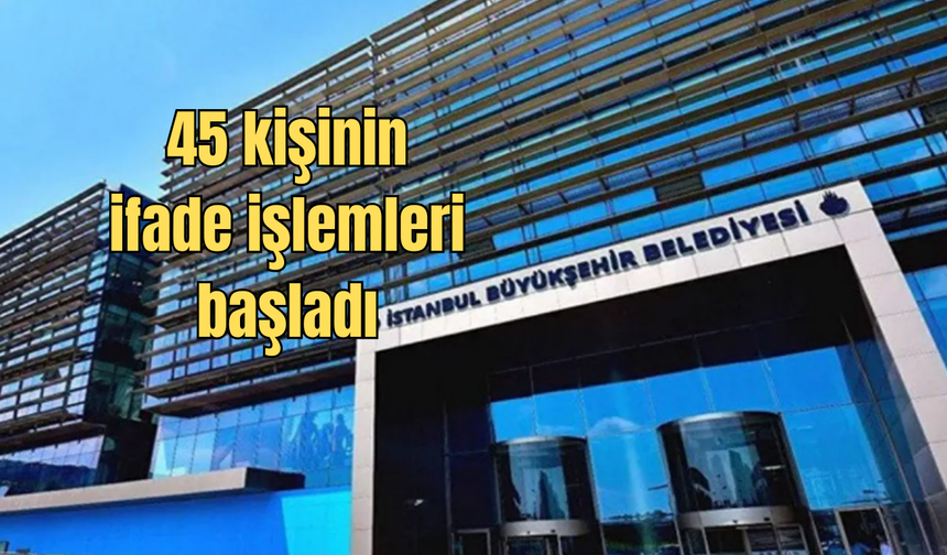 İBB'ye yönelik 'yolsuzluk' soruşturması