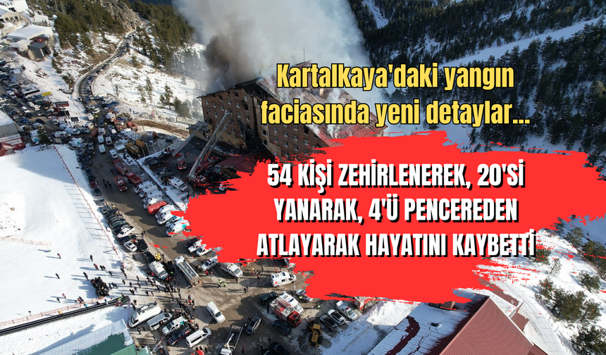 Kartalkaya'daki yangın faciasında yeni detaylar...